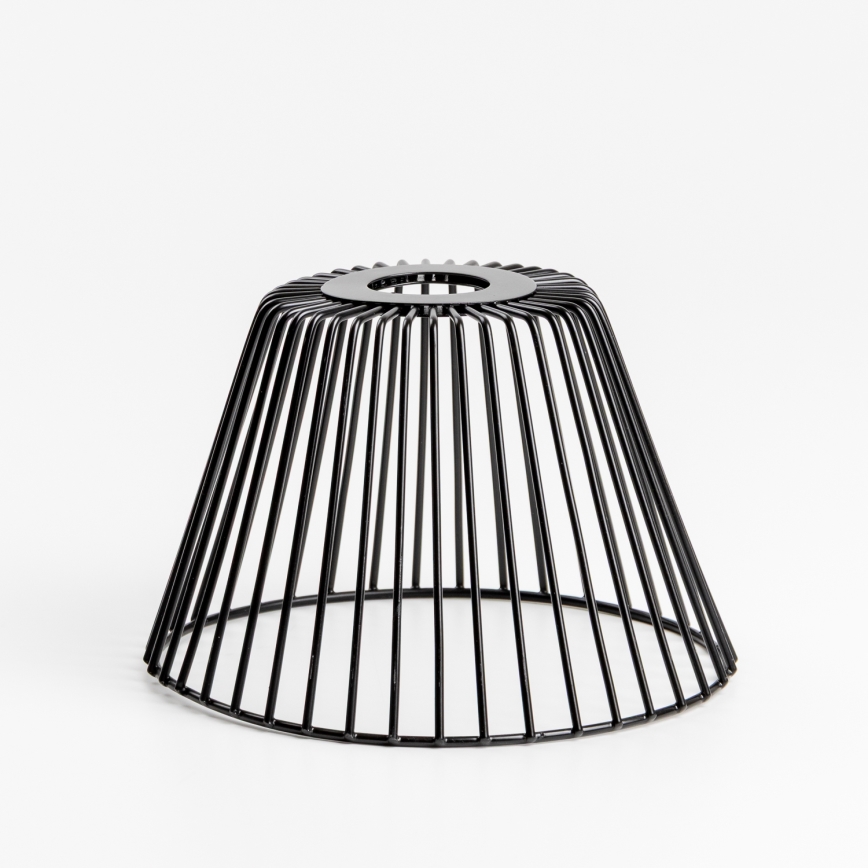 Brilagi - LED плафон-полилей CERIA WIRE 1xE27/40W/230V, Ø 21 см, черен/дъб