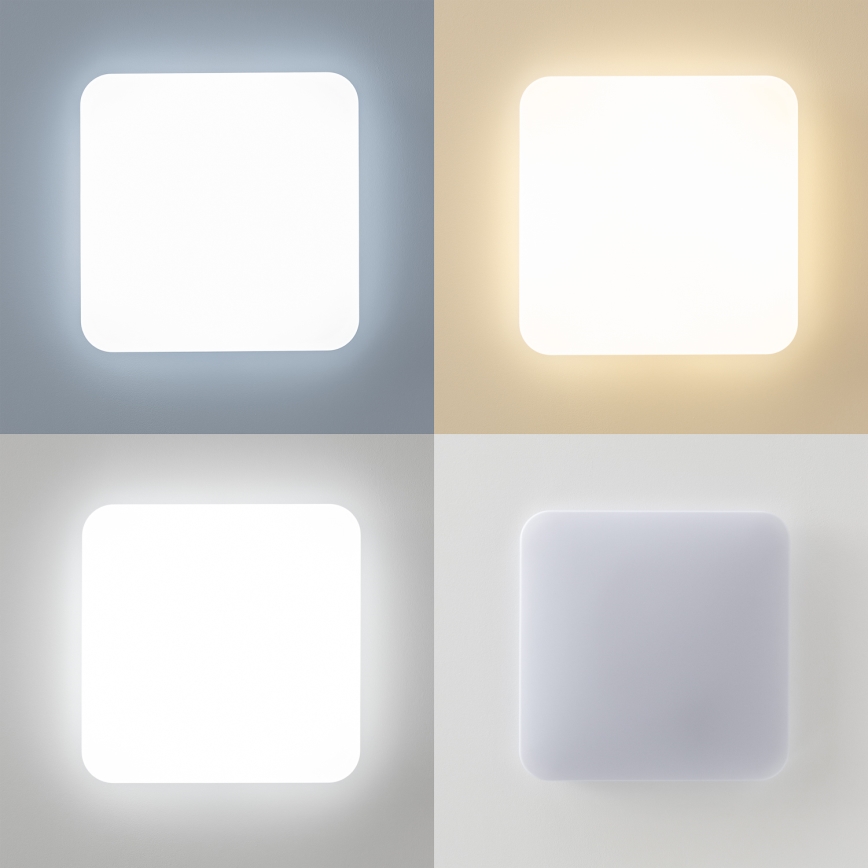Brilagi - LED димируемо таванно осветително тяло SMART LED/24W/230V 43x43 cm 3000-6000K Wi-Fi Tuya Beacon + дистанционно управление