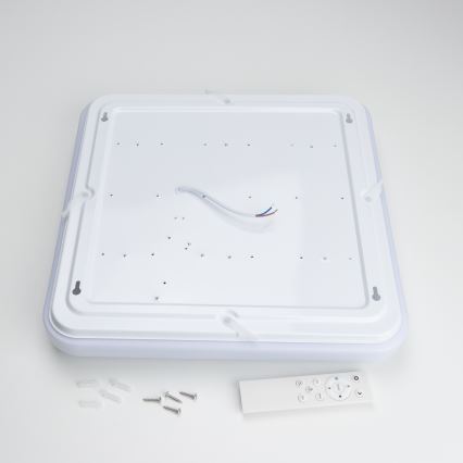 Brilagi - LED димируемо таванно осветително тяло SMART LED/24W/230V 43x43 cm 3000-6000K Wi-Fi Tuya Beacon + дистанционно управление
