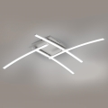 Brilagi - LED плафон STRIPES LED/32W/230V 69x69 см сребрист
