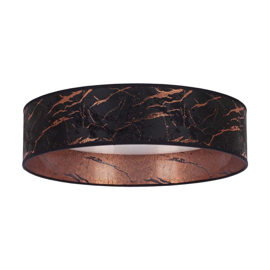 Brilagi - LED Плафон VELVET LED/24W/230V Ø 40 см 3000/4000/6400K черен/мед