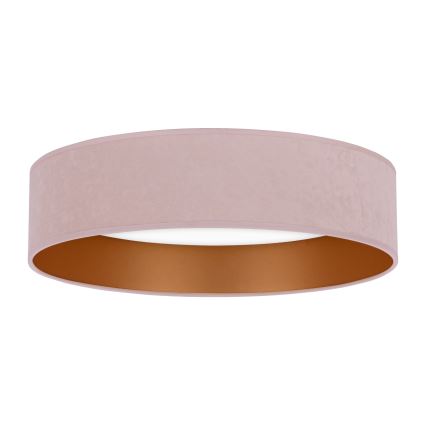 Brilagi - LED Плафон VELVET LED/24W/230V Ø 40 см 3000/4000/6400K розов/златист