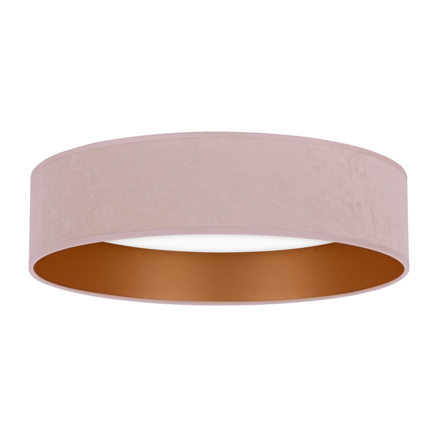 Brilagi - LED Плафон VELVET LED/24W/230V Ø 40 см 3000/4000/6400K розов/златист