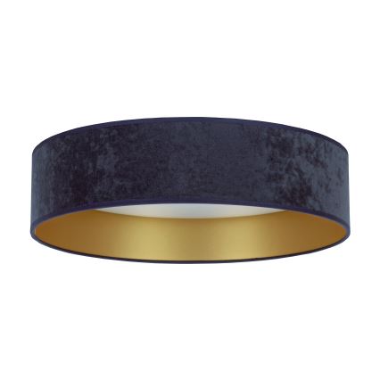 Brilagi - LED Плафон VELVET LED/24W/230V Ø 40 см 3000/4000/6400K син/златист