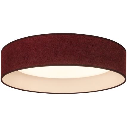 BRILAGI - LED плафон VELVET SIMPLE LED/24W/230V 3000K Ø 45 см бордо