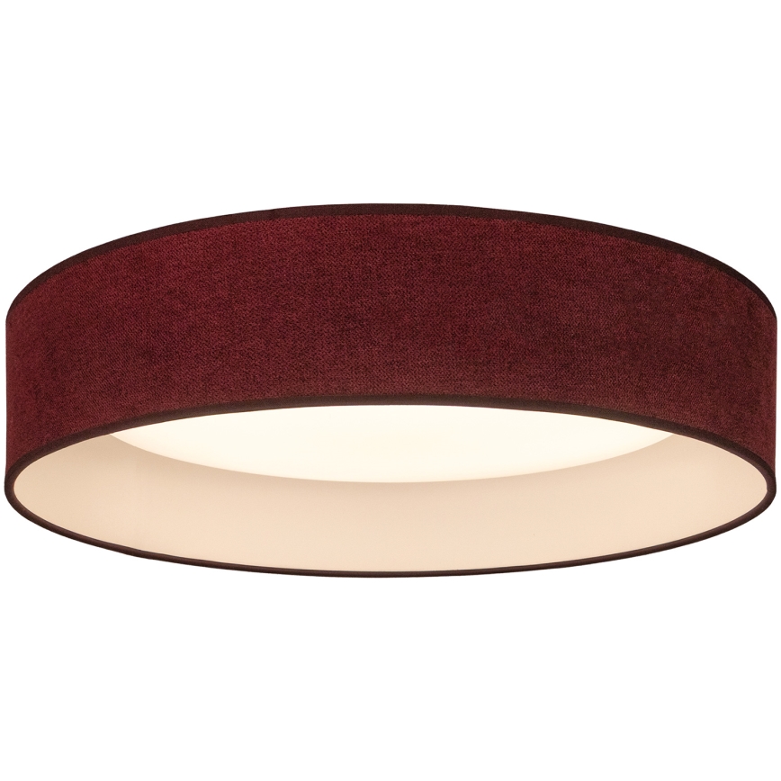 BRILAGI - LED плафон VELVET SIMPLE LED/24W/230V 3000K Ø 45 см бордо