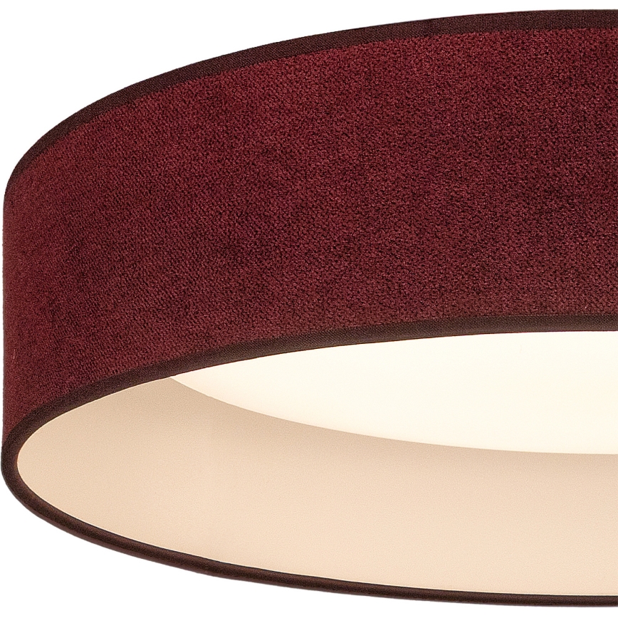 BRILAGI - LED плафон VELVET SIMPLE LED/24W/230V 3000K Ø 45 см бордо