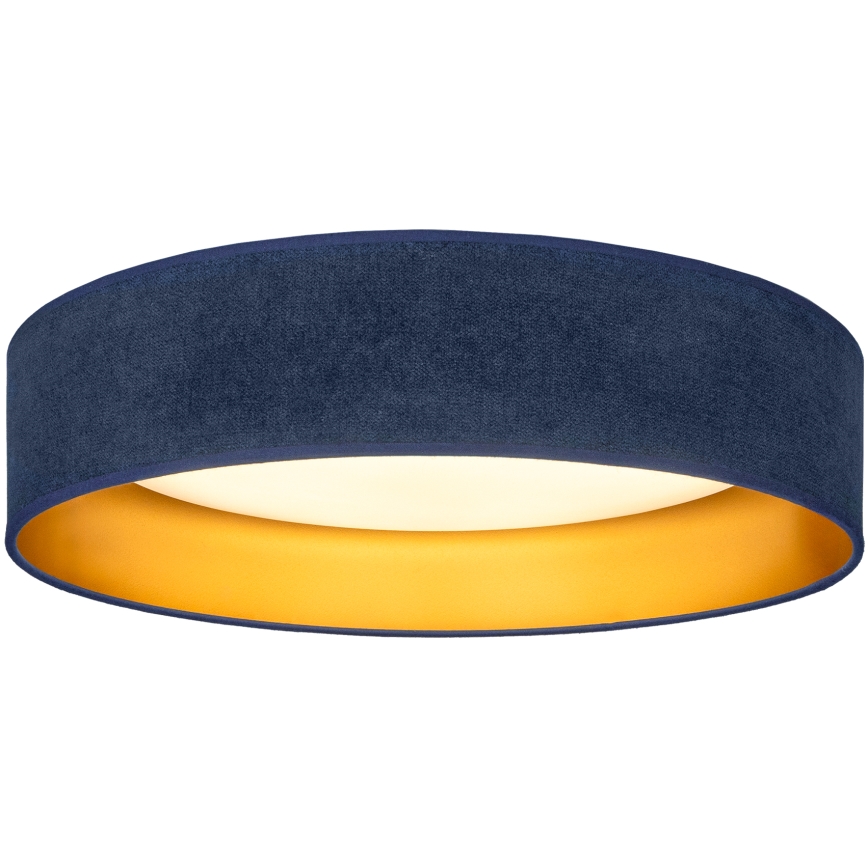 Brilagi - LED таванно осветително тяло VELVET SIMPLE LED/24W/230V 3000K Ø 45 см синьо/златно