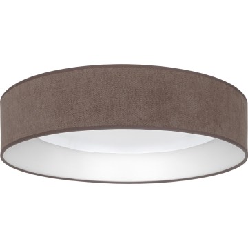 Brilagi - LED плафон VELVET SIMPLE LED/24W/230V 3000K Ø45 см кафяв