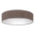 Brilagi - LED плафон VELVET SIMPLE LED/24W/230V 3000K Ø45 см кафяв