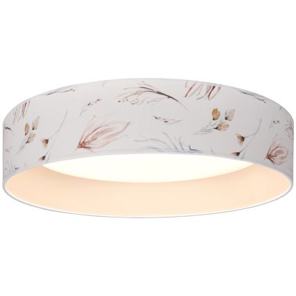 Brilagi - LED таванно осветително тяло VELVET SIMPLE LED/36W/230V 3000K Ø 55 см бял/цветя