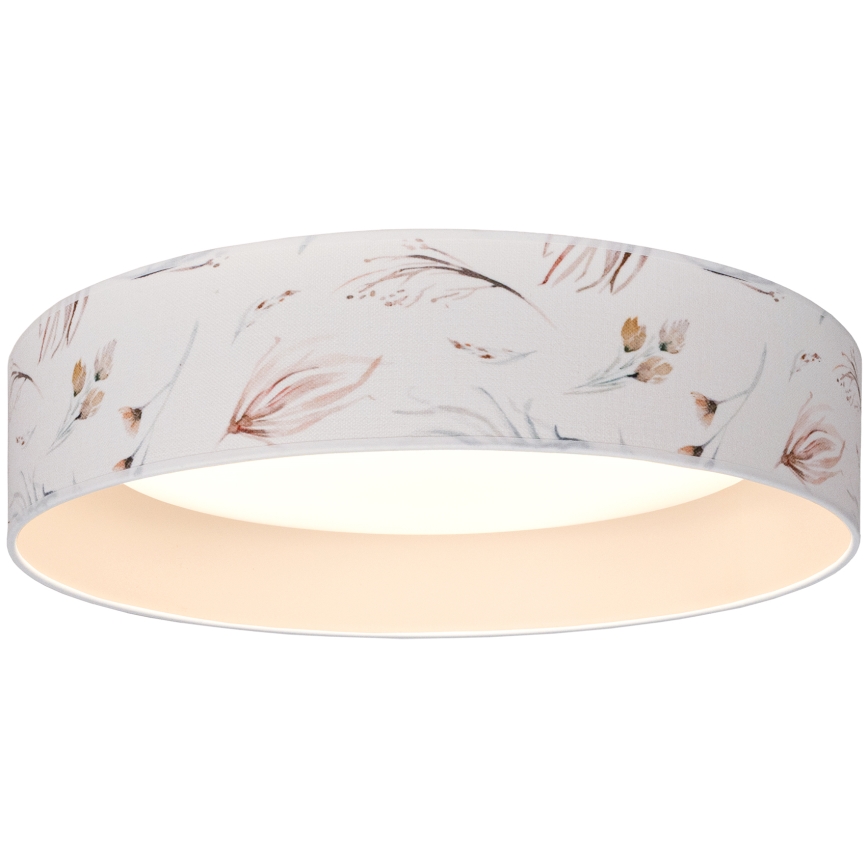 Brilagi - LED таванно осветително тяло VELVET SIMPLE LED/36W/230V 3000K Ø 55 см бял/цветя