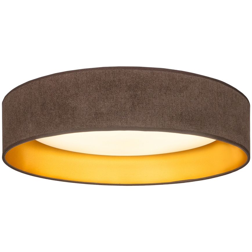 Brilagi - LED таванно осветително тяло VELVET SIMPLE LED/36W/230V 3000K Ø 55 cm кафяво/златно