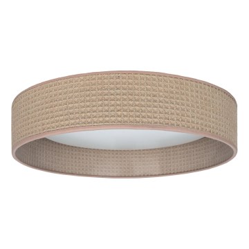 Brilagi - LED плафон VELVET SMART VARI LED/36W/230V 3000-6500K Ø55 cm, с възможност за димиране, бежов + дистанционно управление