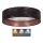 Brilagi - LED Плафон VELVET STAR LED/36W/230V Ø 55 см 3000K/4000K/6400K черен/мед