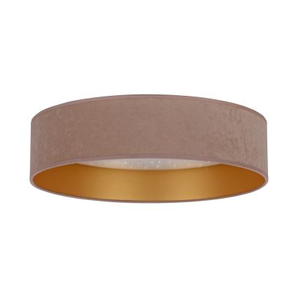 Brilagi - LED Плафон VELVET STAR LED/36W/230V Ø 55 см 3000K/4000K/6400K бежов/златист