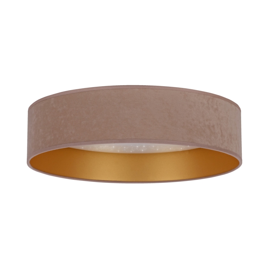 Brilagi - LED Плафон VELVET STAR LED/36W/230V Ø 55 см 3000K/4000K/6400K бежов/златист
