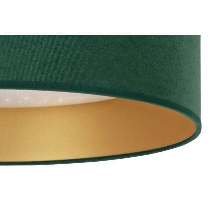 Brilagi - LED Плафон VELVET STAR LED/36W/230V Ø 55 см 3000K/4000K/6400K зелен/златист