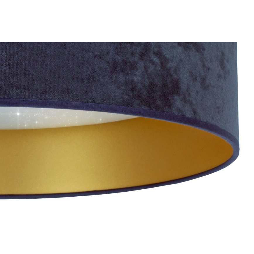 Brilagi - LED Плафон VELVET STAR LED/36W/230V Ø 55 см 3000K/4000K/6400K син/златист