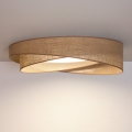 BRILAGI - LED плафон VELVET TWIST LED/24W/230V 4000K диаметър 55 см бежов