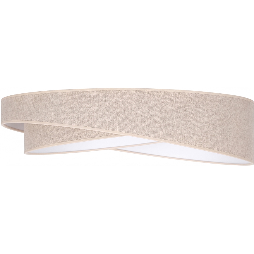 BRILAGI - LED плафон VELVET TWIST LED/24W/230V 4000K Ø 55 cm бежов