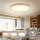 Brilagi - LED плафон WOODROUND LED/40W/230V 3000/4000/6000K диаметър 60 cm дърво CRI 90