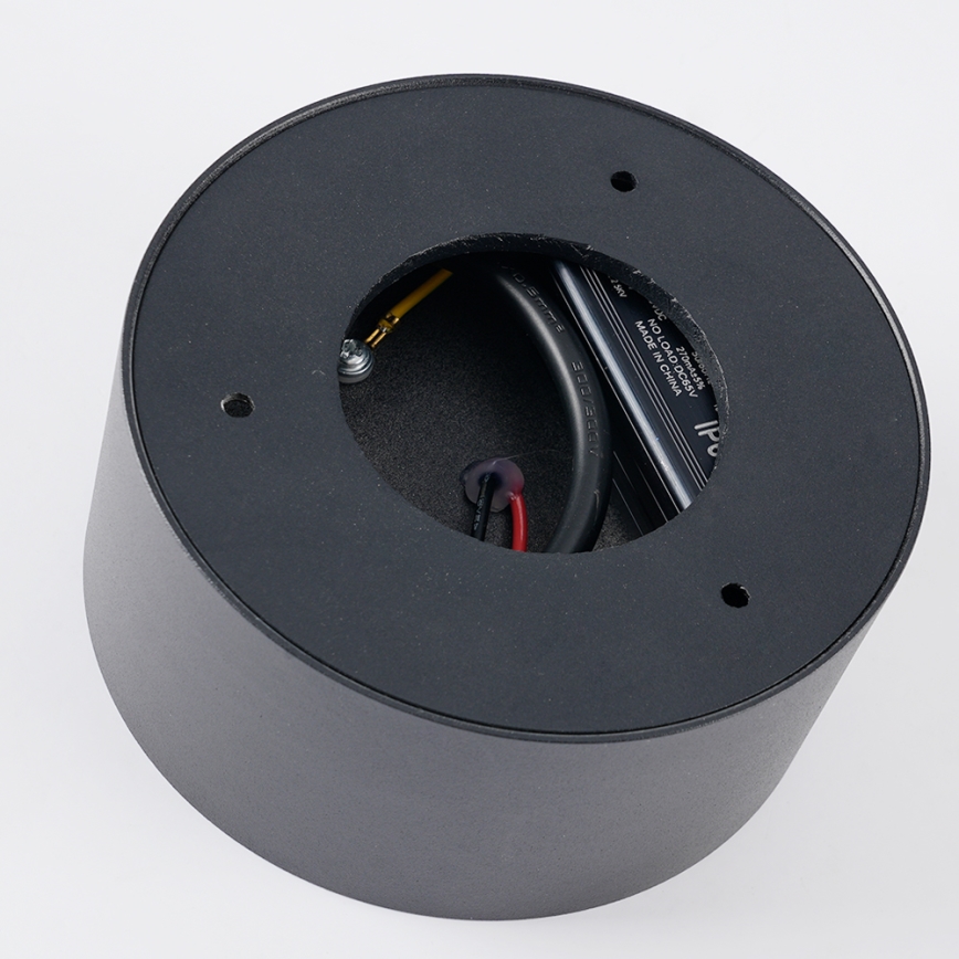 Brilagi - LED таванно осветително тяло за баня FORIS LED/20W/230V pr. 15 cm антрацит IP44