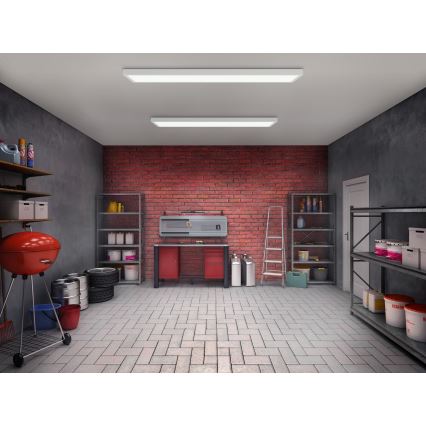 Brilagi - LED Плафон за баня FRAME LED/50W/230V 120x30 см IP44 бял