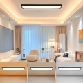 Brilagi - LED Плафон за баня FRAME LED/50W/230V 30x120 см 3000/4000/6000K IP44 черен
