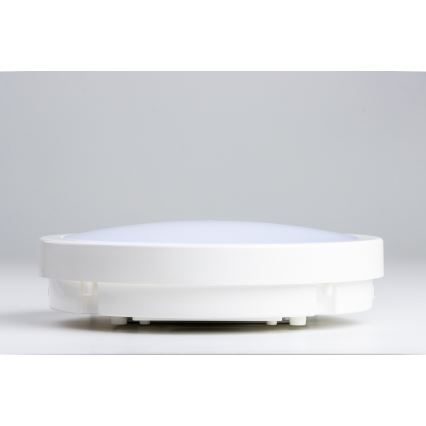 Brilagi - LED Плафон за баня PERA LED/18W/230V Ø 22 см IP65 бял