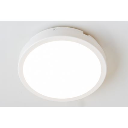 Brilagi - LED Плафон за баня PERA LED/18W/230V Ø 22 см IP65 бял