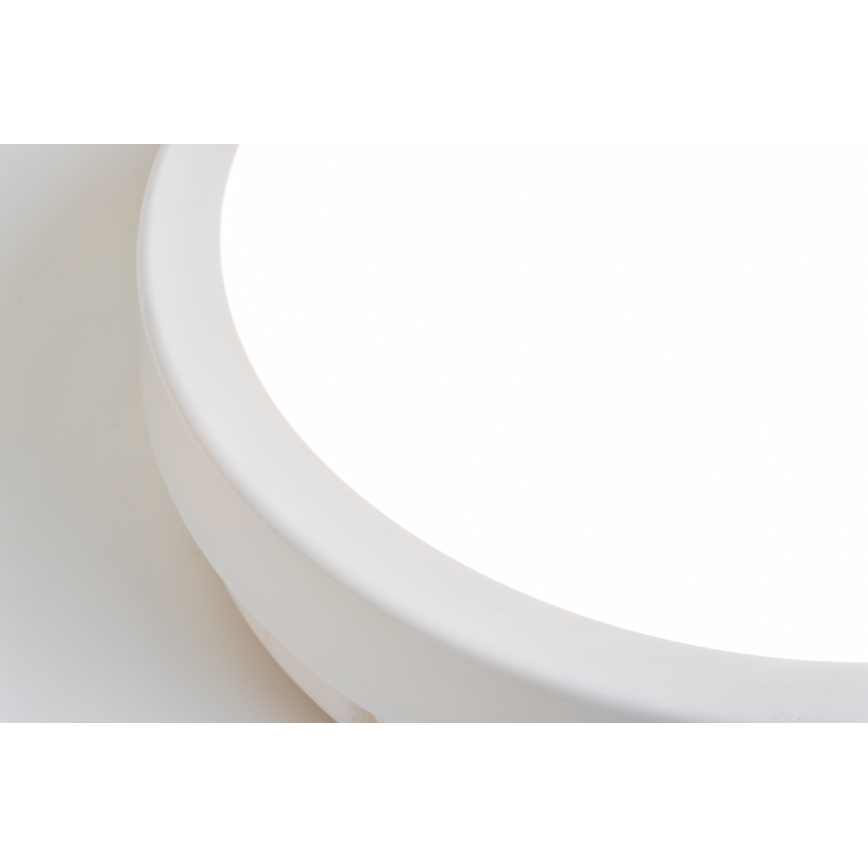 Brilagi - LED Плафон за баня PERA LED/18W/230V Ø 22 см IP65 бял