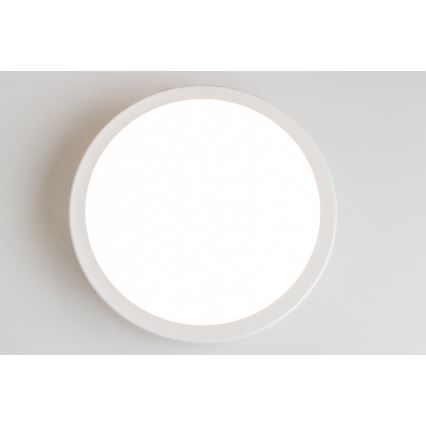 Brilagi - LED Плафон за баня PERA LED/18W/230V Ø 22 см IP65 бял