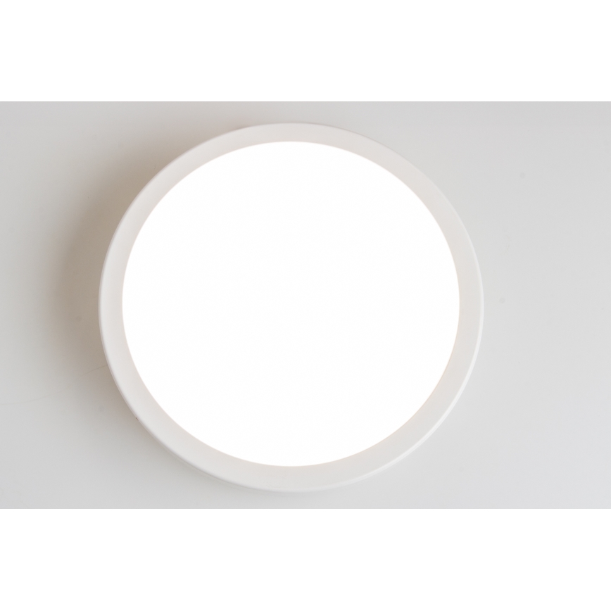 Brilagi - LED Плафон за баня PERA LED/18W/230V Ø 22 см IP65 бял