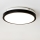 Brilagi - LED Плафон за баня PERA LED/24W/230V Ø 28 см IP65 черен
