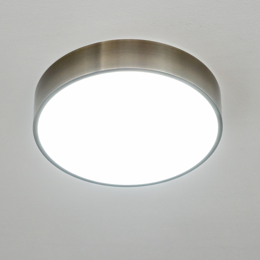 Brilagi - LED таванно осветително тяло за баня POOL LED/24W/230V 3000/4000/5500K Ø 30 cm IP54 месинг