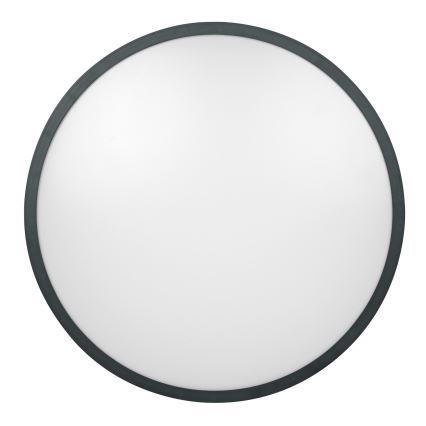 Brilagi - LED таванно осветително тяло за баня със сензор ZENNA LED/18W/230V Ø 29,5 cm IP44 антрацит + дистанционно управление