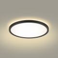 Brilagi - LED Плафон за баня ULTRA SLIM LED/12W/230V Ø 22,5 см черен IP54