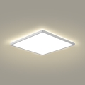 Brilagi - LED плафон за баня ULTRA SLIM LED/24W/230V 42x42 cm сребрист IP54