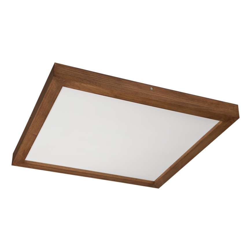 Brilagi - LED Плафон за баня WOODY FRAME LED/50W/230V 60x60 см IP44 дъб череша
