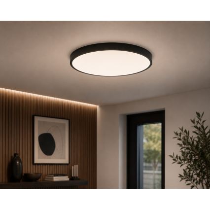 BRILAGI - LED таванно осветително тяло за баня ZENNA LED/24W/230V Ø 35 cm IP44 черно