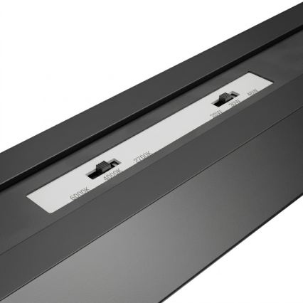 Brilagi - LED повърхностно монтиран плафон FULLDAY LED/20/30/40W/230V 2700/4000/6000K 120 см черен