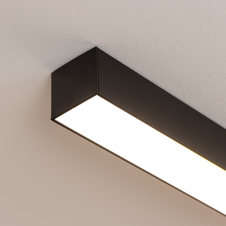 Brilagi - LED повърхностно монтиран плафон FULLDAY LED/20/30/40W/230V 2700/4000/6000K 120 см черен