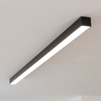 Brilagi - LED повърхностно монтирано осветително тяло FULLDAY LED/30/40/50W/230V 2700/4000/6000K 150 см черно