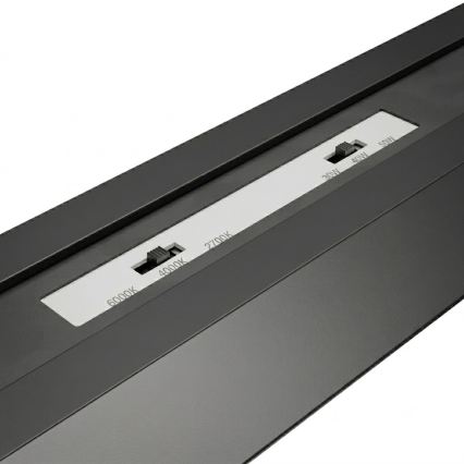 Brilagi - LED повърхностно монтирано осветително тяло FULLDAY LED/30/40/50W/230V 2700/4000/6000K 150 см черно