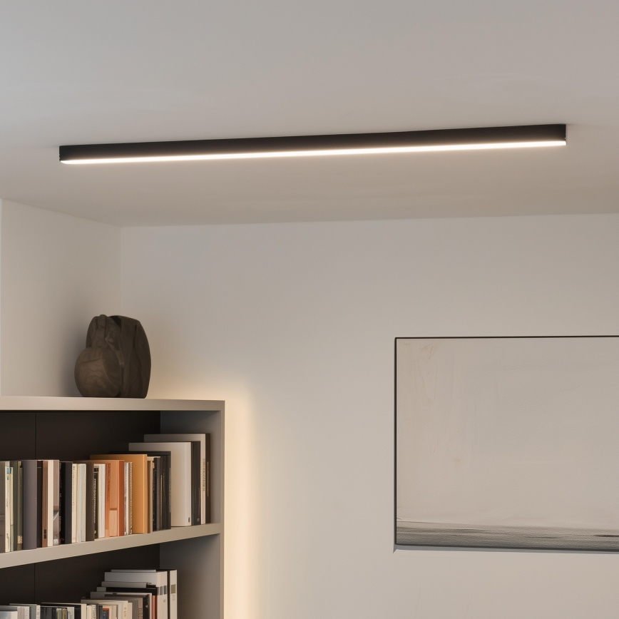 Brilagi - LED повърхностно монтирано осветително тяло FULLDAY LED/30/40/50W/230V 2700/4000/6000K 150 см черно