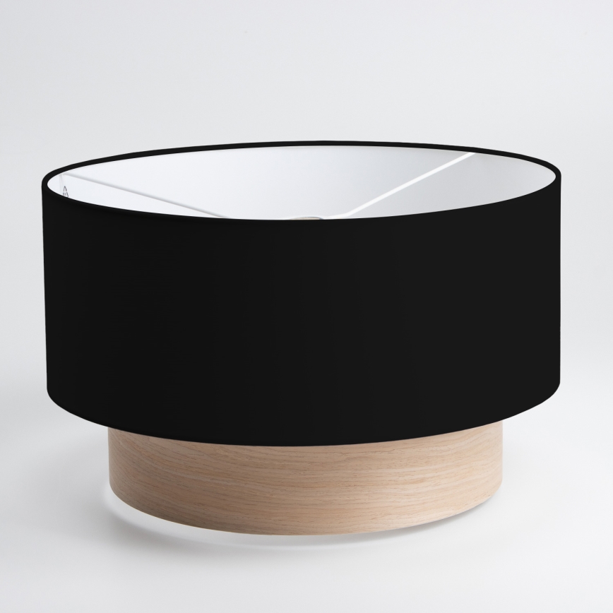 Brilagi - LED плафонен полилей CERIA 1xE27/40W/230V Ø 50 см, черен/бежов