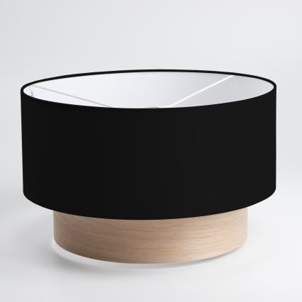 Brilagi - LED плафонен полилей CERIA 1xE27/40W/230V Ø 50 см черен/бежов