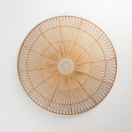 Brilagi - LED плафонен полилей CERIA BOHO 1xE27/40W/230V Ø 70 см кафяв/дъб