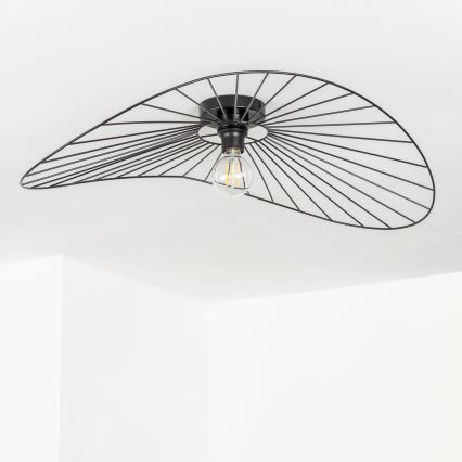 Brilagi - LED плафонен полилей CERIA WIRE 1xE27/40W/230V 60x80 cm черен